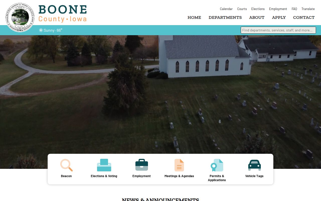 Boone County criminal history government records gateway