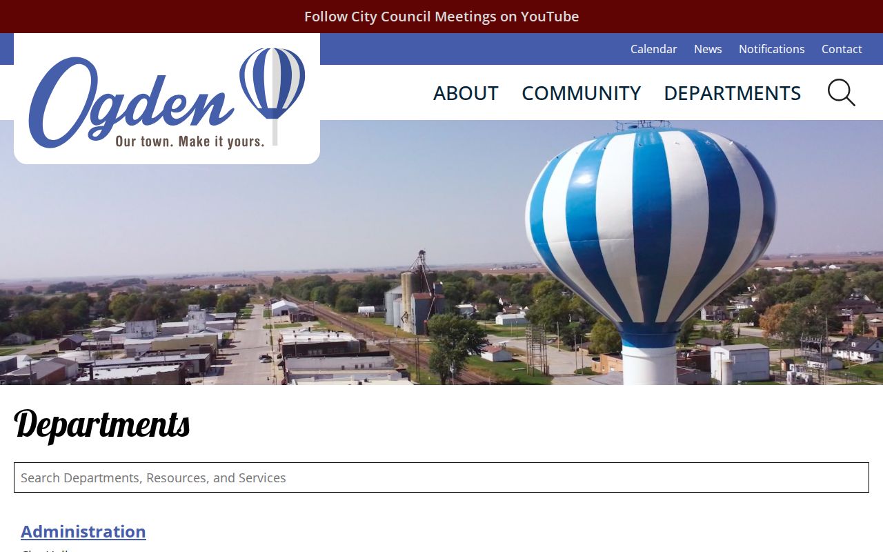 Boone County Ogden departments criminal record routing